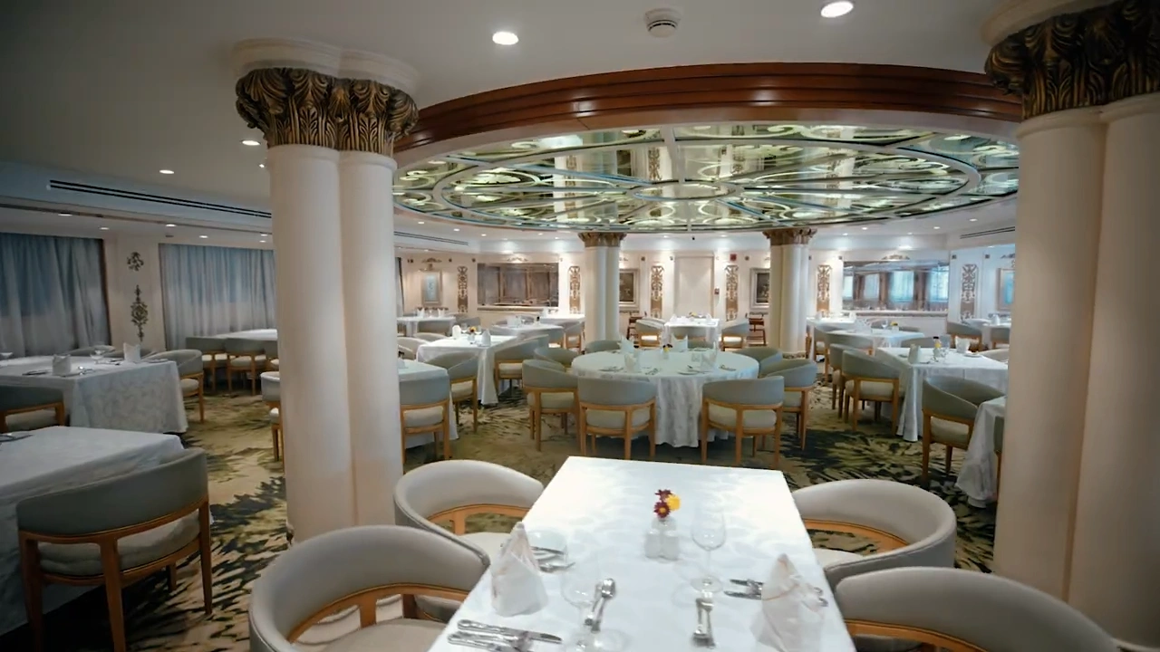 Restaurant aboard the Sonesta St. George I Nile Cruise Ship Nile cruise